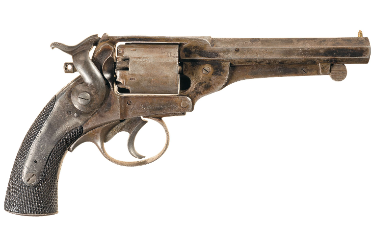 POTD: Driving Miss Confederacy – Kerr Patent Percussion Revolver POTD: Driving Miss Confederacy – Kerr Patent Percussion Revolver