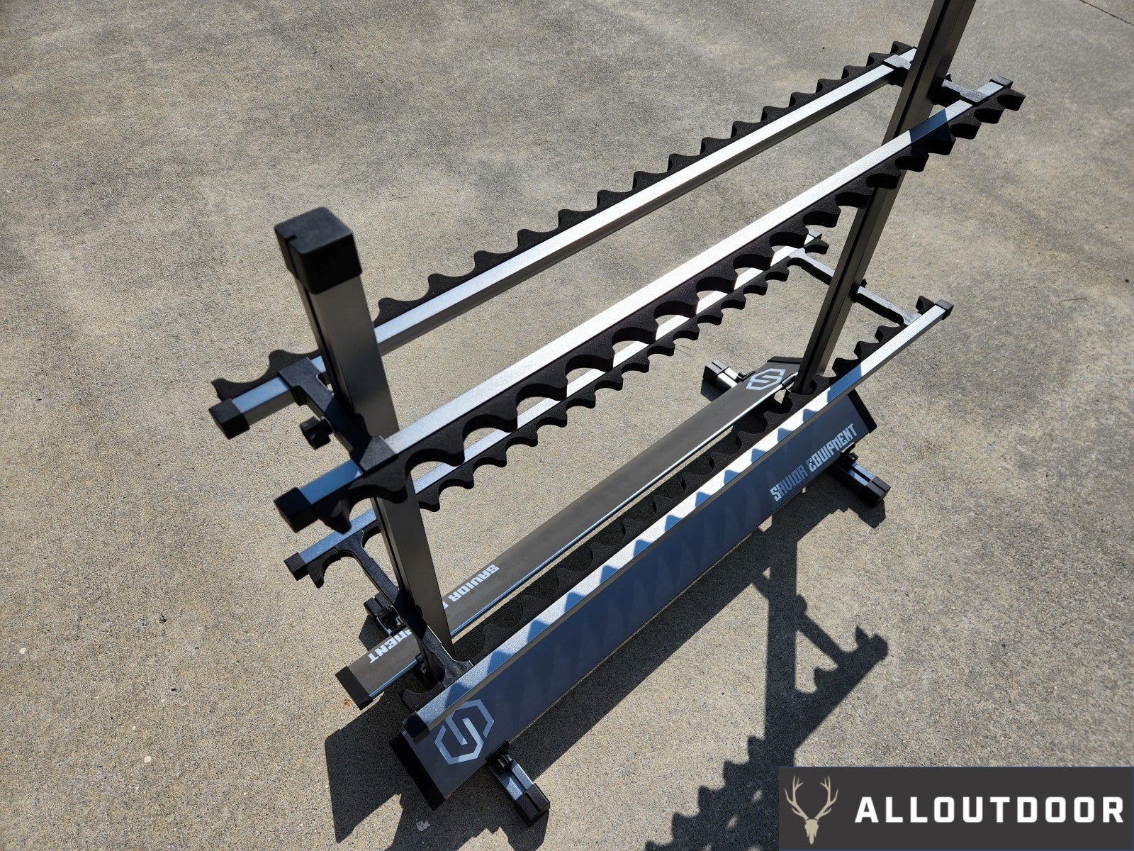 AllOutdoor Review - Savior Equipment Aluminum Fishing Rod Rack