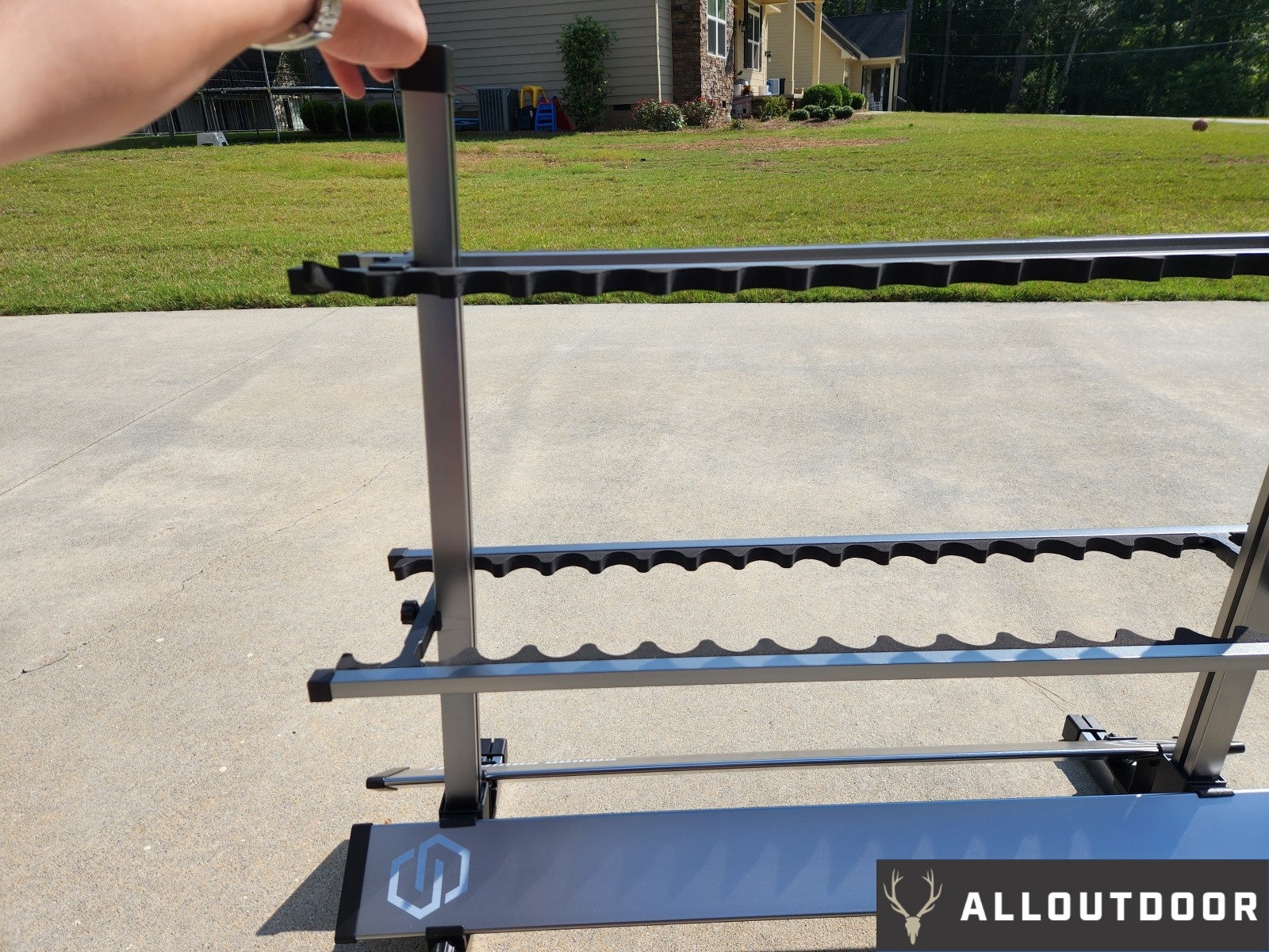 AllOutdoor Review - Savior Equipment Aluminum Fishing Rod Rack