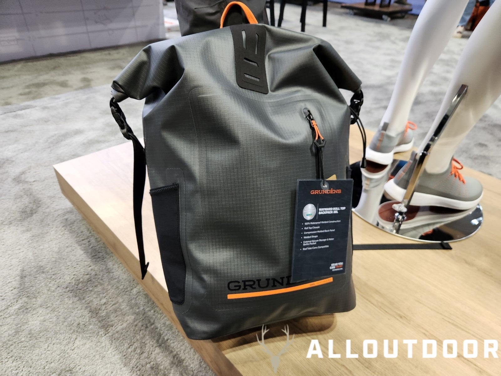[ICAST 2023] Keep Gear Dry with Grunden's Wayward Roll Top Backpack