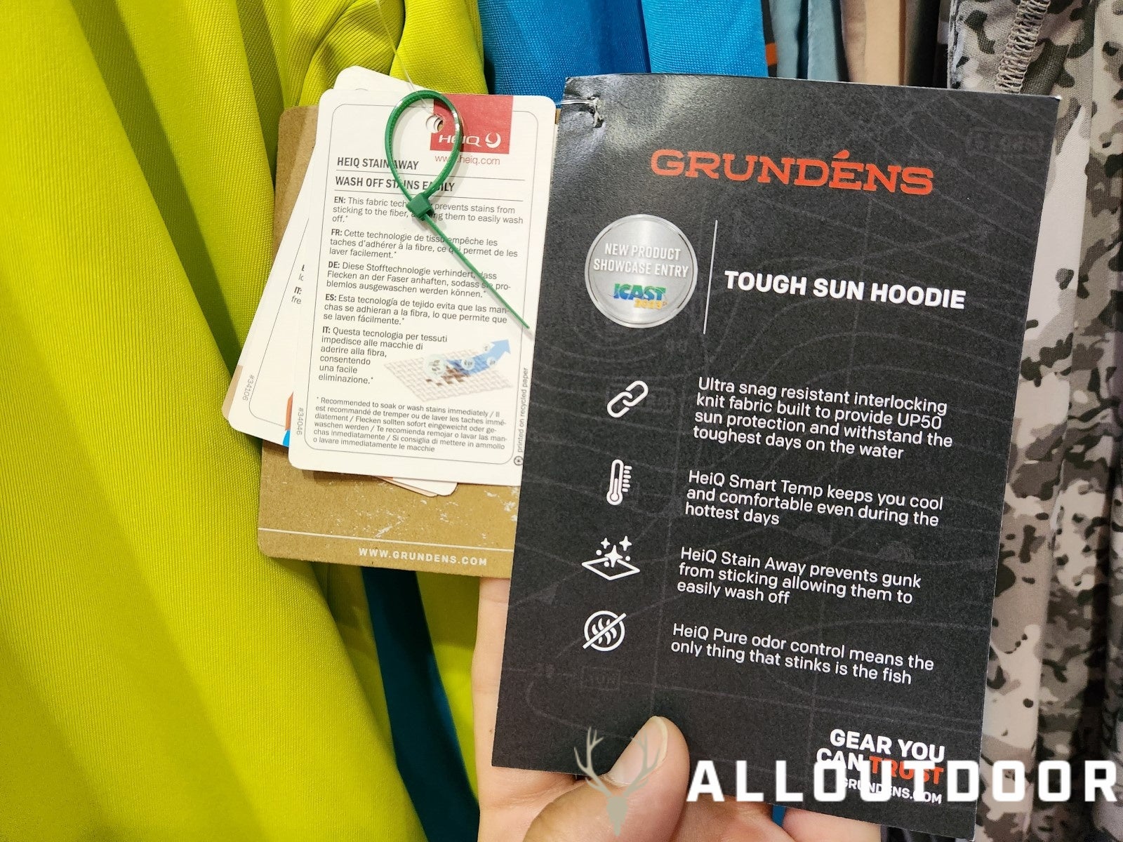 [ICAST 2023] The Tough Sun Hoodie from Grundens