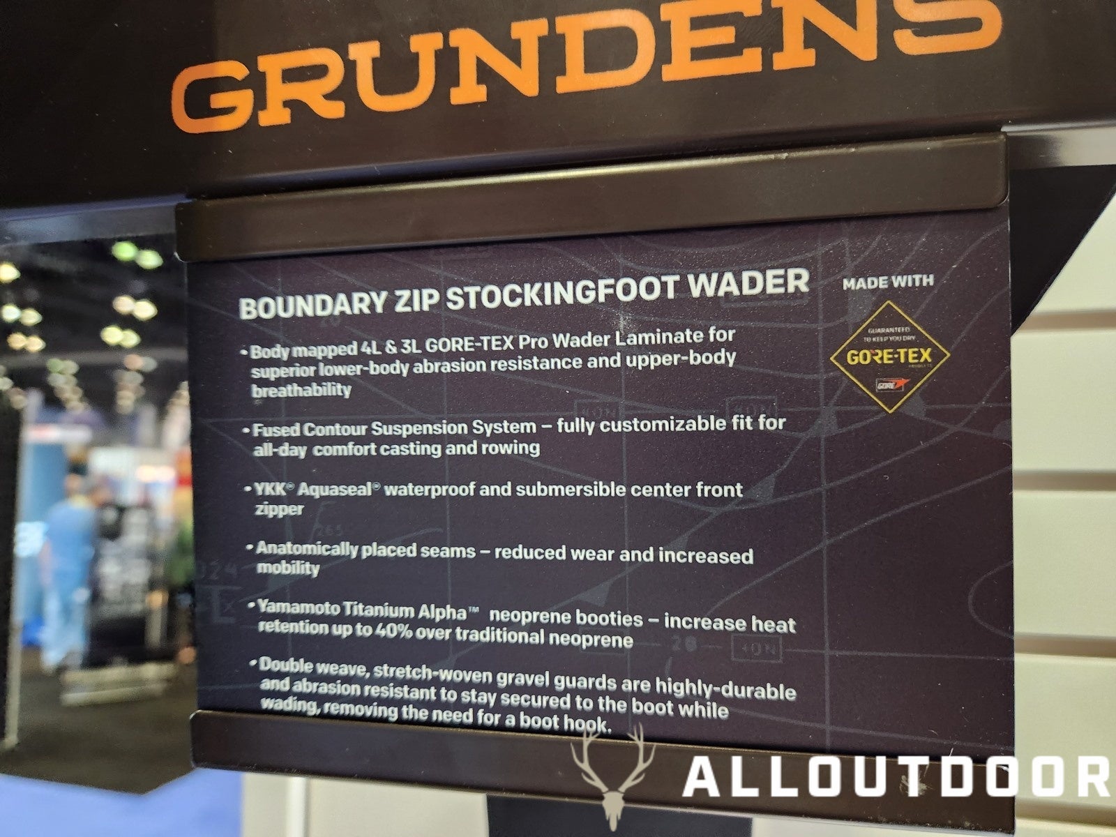 [ICAST 2023] New Boundary Zip Stockingfoot Wader from Grundens | 1911Forum