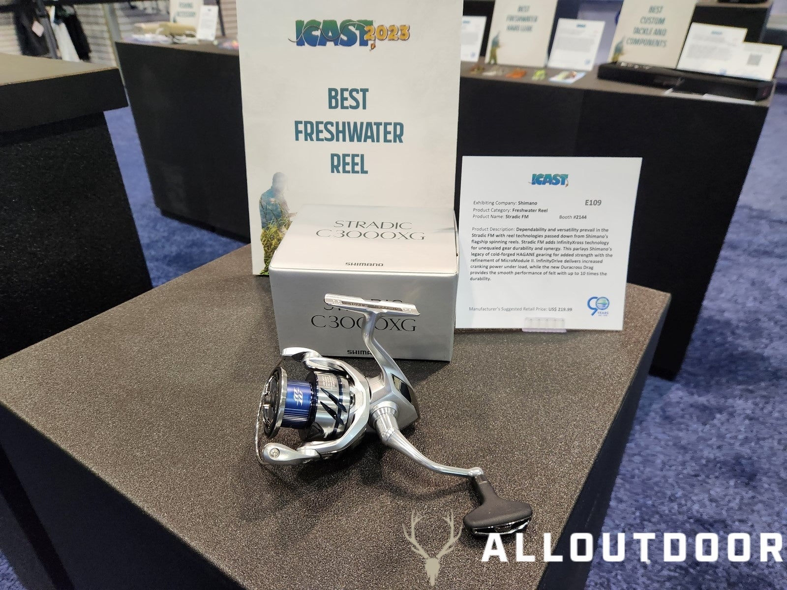 [ICAST 2023]Best New Freshwater Fishing Reel - Shimano Stradic FM
