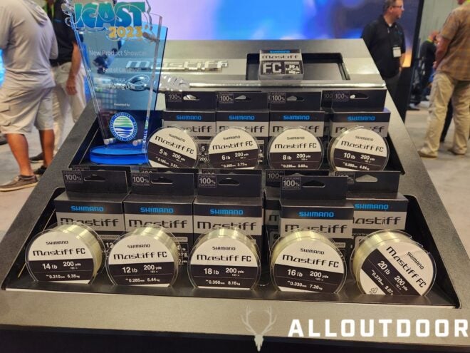 [ICAST 2023] Shimano’s Mastiff FC Best in Category Fishing Line