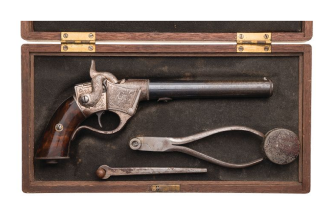 POTD: The Sharps But Short- The 1854 Sharps Pistol