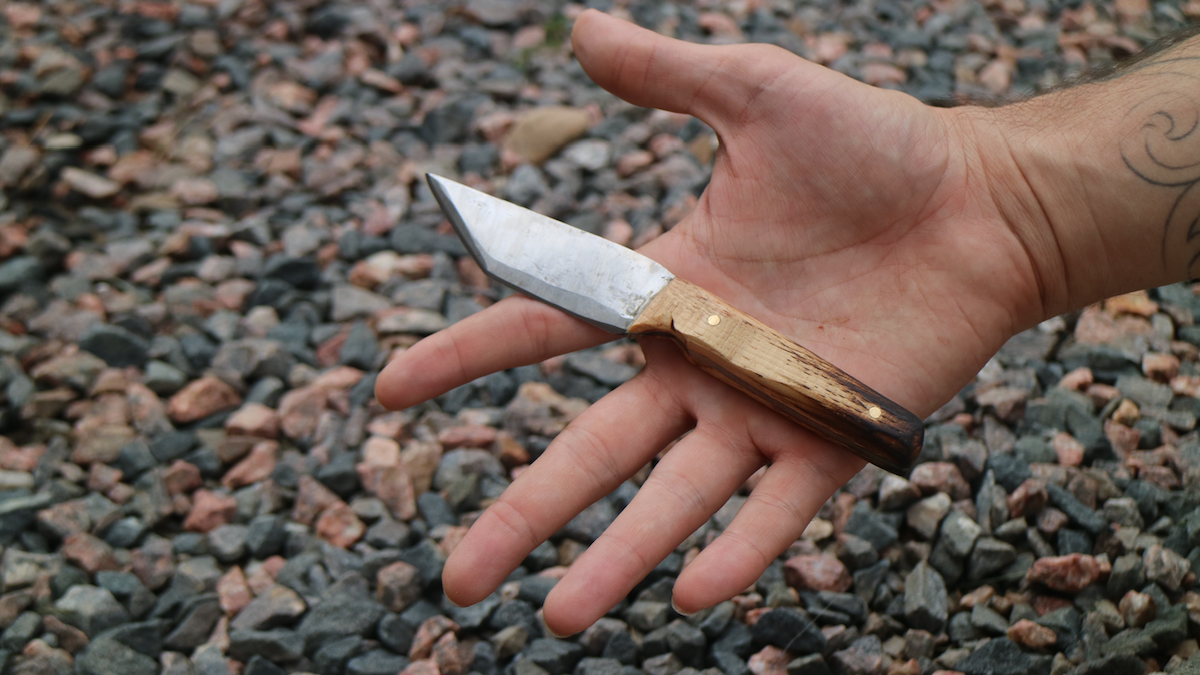 AllOutdoor Review: The Kilroy's Workshop Mini Tanto Knife