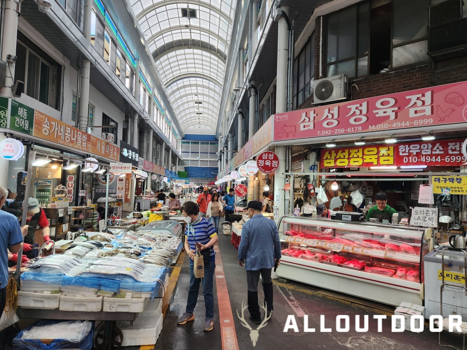 A Day in South Korea - Daejeon Jungang Open Air Market