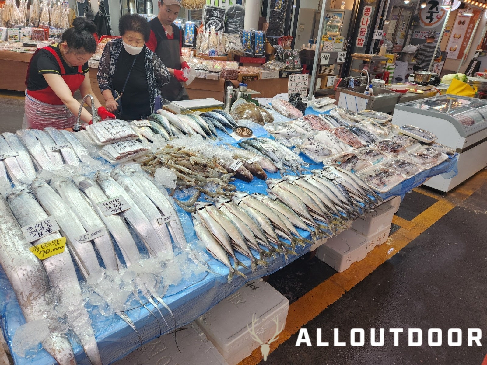 A Day in South Korea - Daejeon Jungang Open Air Market