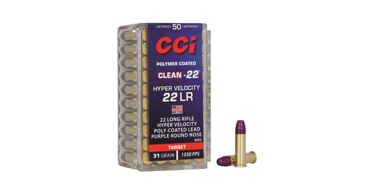 New CCI Clean-22 Hyper Velocity .22 Long Rifle - Now Available Online