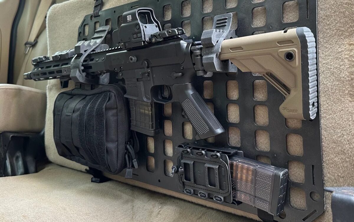 #206 Vehicle Rifle Rack (Under Seat) 15.25" x 25" RMP™ Package