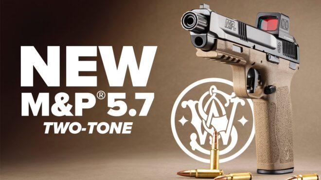 NEW Smith & Wesson M&P 5.7 Two-Tone Black and FDE (Flat Dark Earth)
