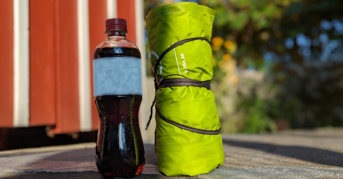 sleeping bag sleeping pad exped ultra 3r packs down small