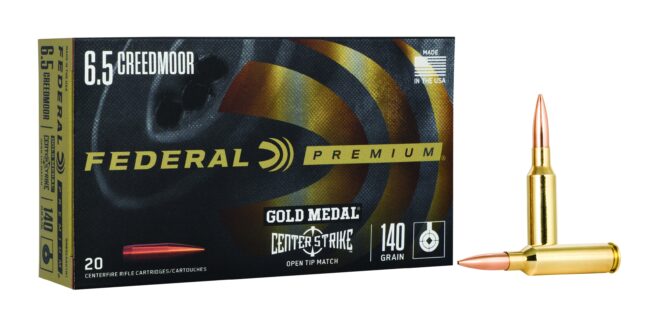 NEW Federal Gold Medal CenterStrike – 6.5 Creedmoor & .308 Win Match