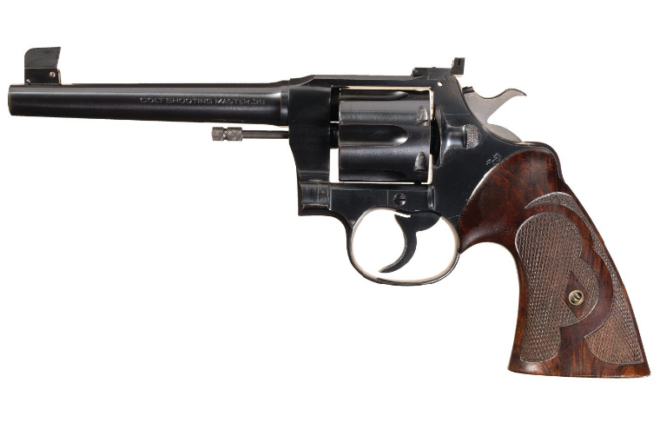 POTD: Too Expensive for The Times – Colt Shooting Master Revolver