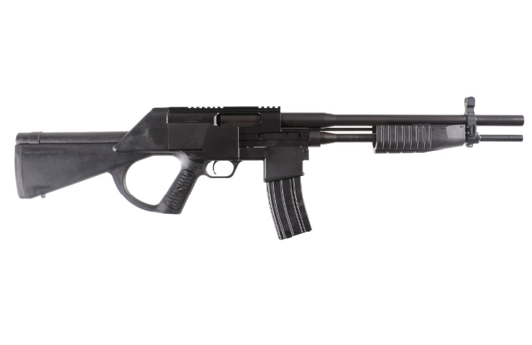 POTD: Mix a AR with a Remington 870 – The Crossfire Mk-1 POTD: Mix a AR with a Remington 870 – The Crossfire Mk-1