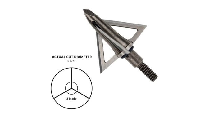 Triple Sharp – Dead Ringer Triple Acuti Fixed Broadheads