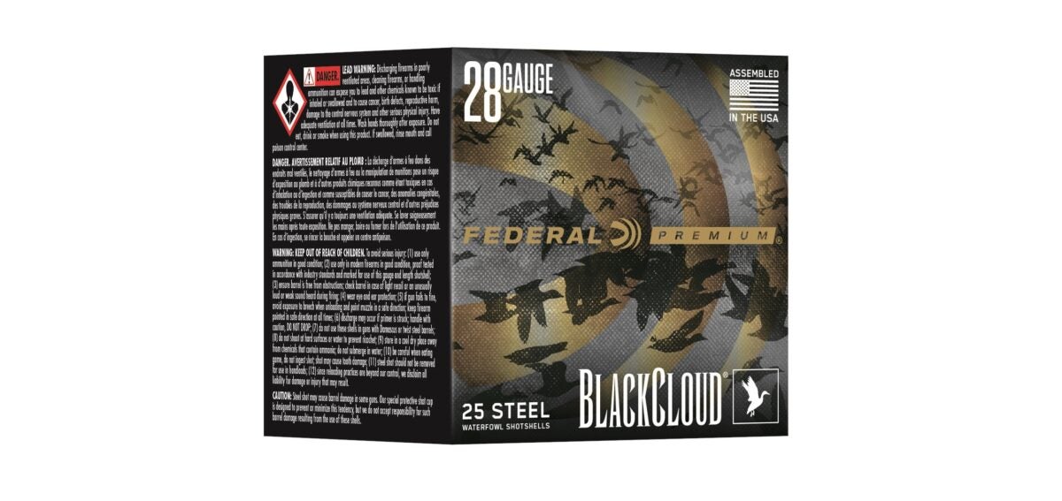 NextImg:Federal Adds Black Cloud 28 Gauge to Round Out Waterfowl Loads