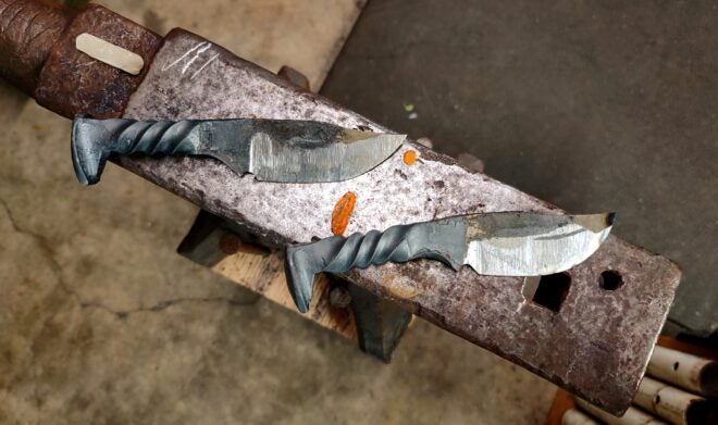 Home on the Range #051: Railroad Spike Knife Forging at Northstar Forge