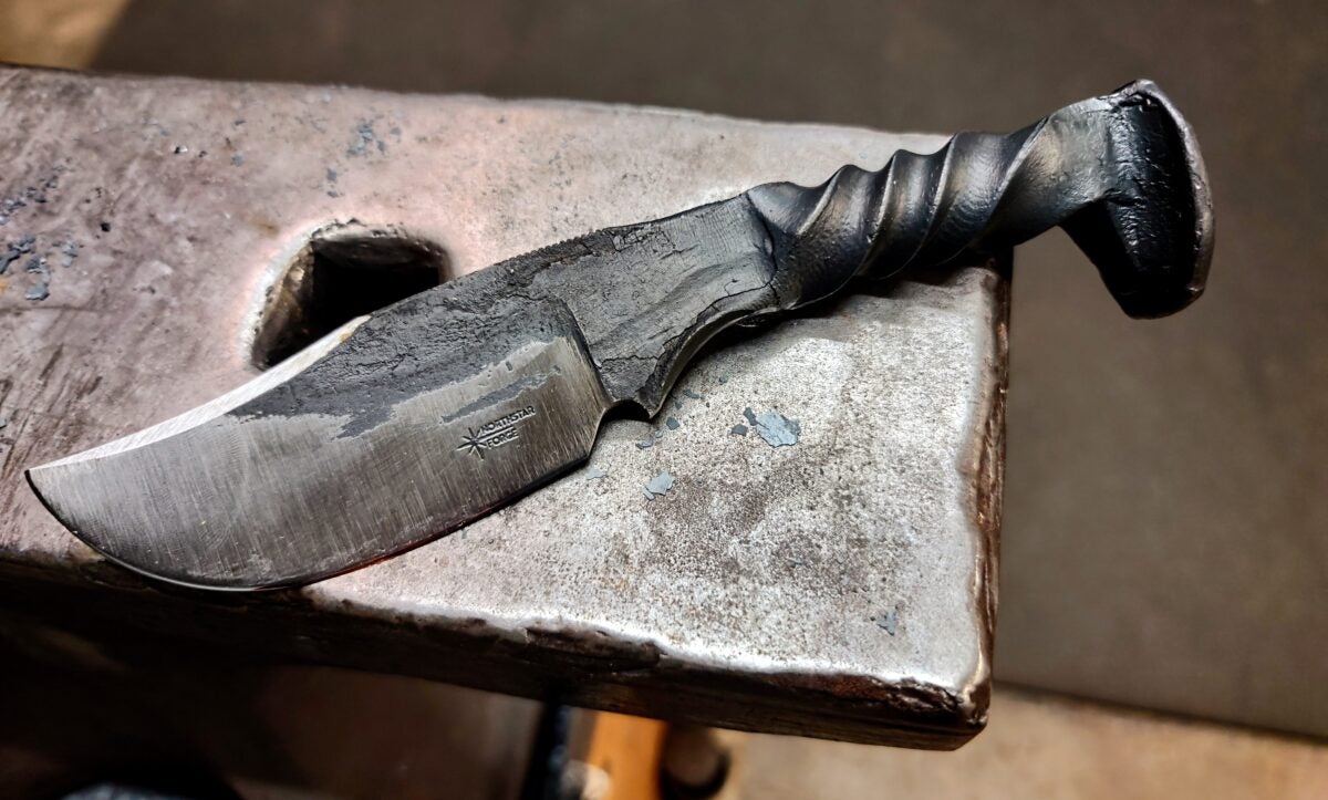 Home on the Range #051: Railroad Spike Knife Forging at Northstar Forge