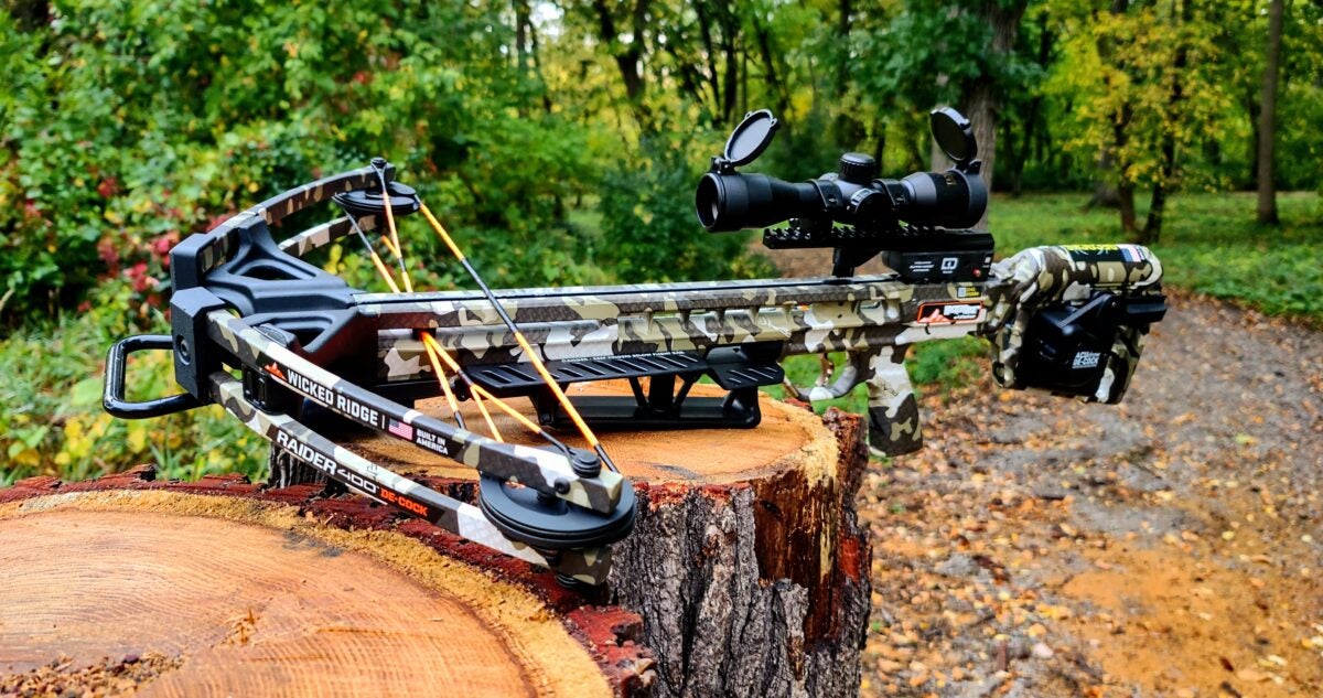 Wicked Ridge Raider 400 De-Cock Crossbow from Ten Point