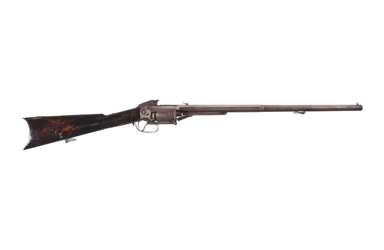 POTD: Kill The Cylinder Gap! - North & Skinner Percussion Revolving Rifle