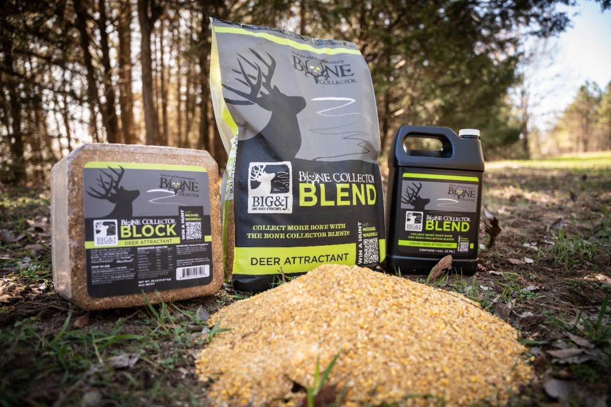 Big & J Long Range Attractants Introduces their New Bone Collector Series Big & J Long Range Attractants Introduces their New Bone Collector Series