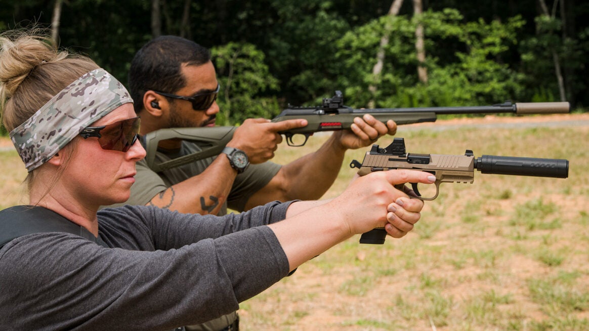 Catch Prey Off Guard with the New FN Catch 22 Ti Rimfire Suppressor Catch Prey Off Guard with the New FN Catch 22 Ti Rimfire Suppressor