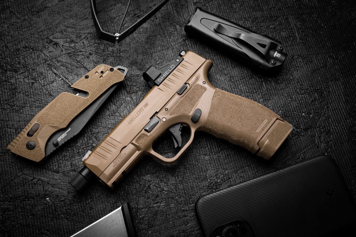 NEW Springfield Armory Hellcat Pro OSP Threaded 9mm Desert FDE