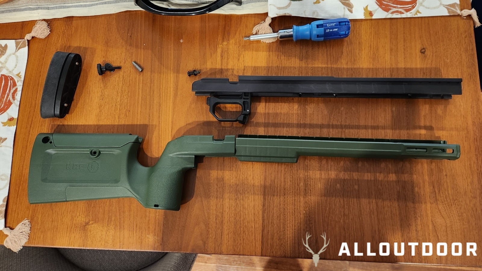 Do-It-Yourself Project (DIY) – Camo Painting a Rifle Stock