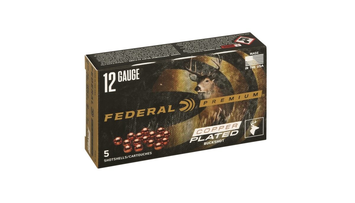 Copper Plated Payload! Federal Premium Buckshot 12 Gauge #1 Buck