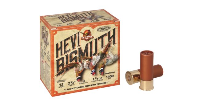 HEVI-Shot Ammunition Releases New HEVI-Bismuth Upland Game Load