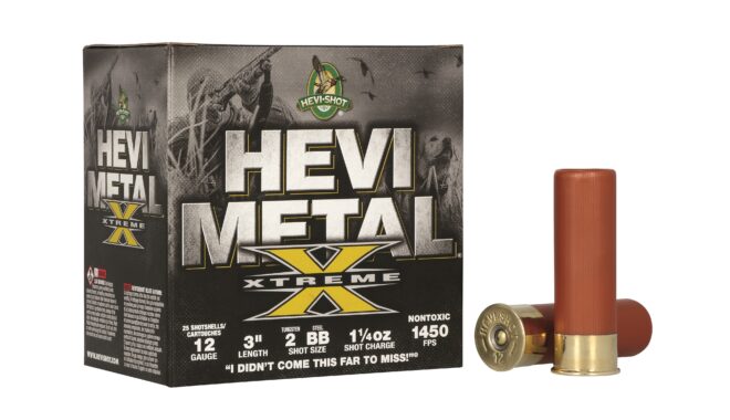 HEVI-Shot Ammunition Adds HEVI-Metal Xtreme 12 Gauge #2 & BB Shot