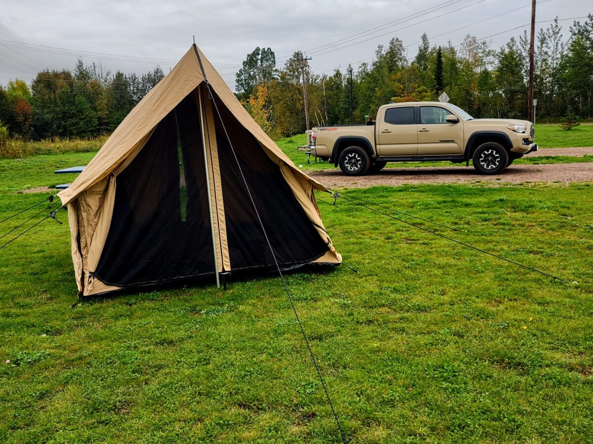 AO Review - White Duck Outdoors 8' x 9' Rover Scout Tent (Sandstone)