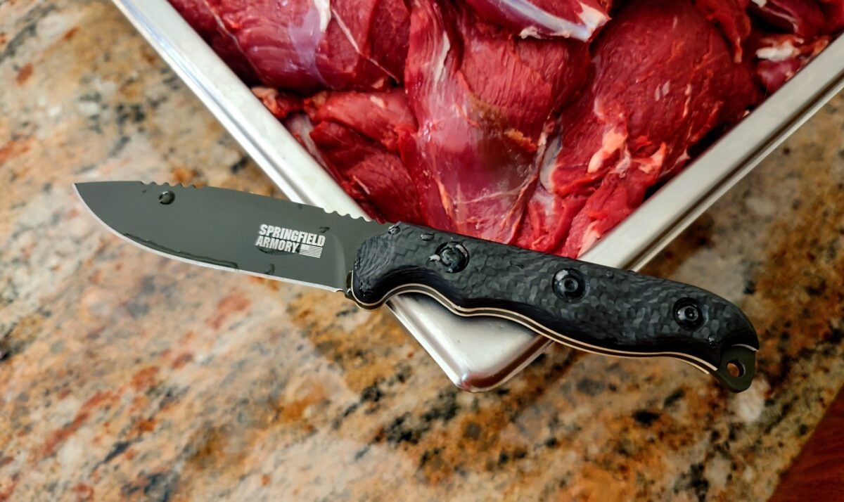Home on the Range #058: Custom Springfield 2020 Carbon Fiber Knife Home on the Range #058: Custom Springfield 2020 Carbon Fiber Knife