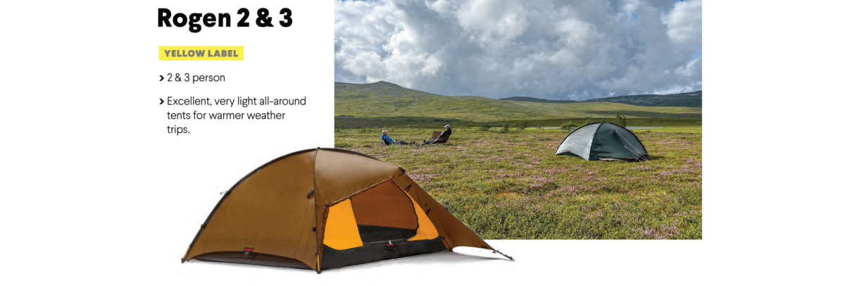 Hilleberg the Tentmaker: New Saivo 4, Rogen 3 & Reconfigured Saivo 3