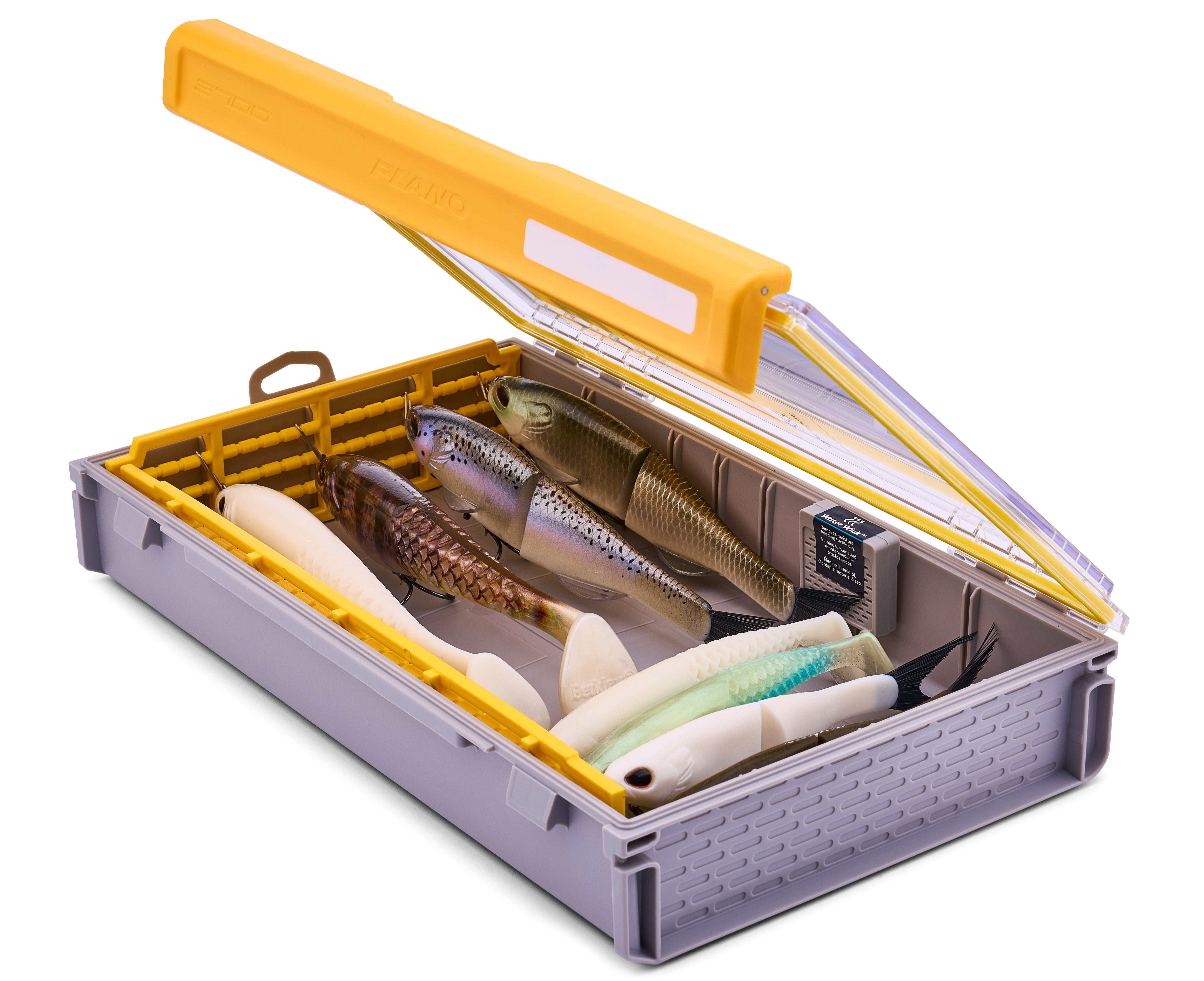 NEW Plano Outdoors Edge 3700 Swimbait Flat-Pack Tackle Box