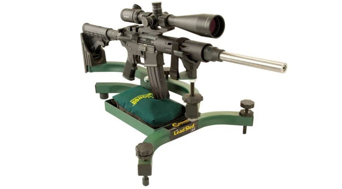 AllOutdoor Review: Caldwell Lead Sled Solo - Shooting Sled Setup