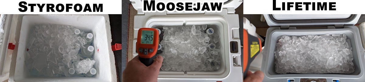 roto-molded cooler moosejaw durable construction icefort 25 recreational cooler