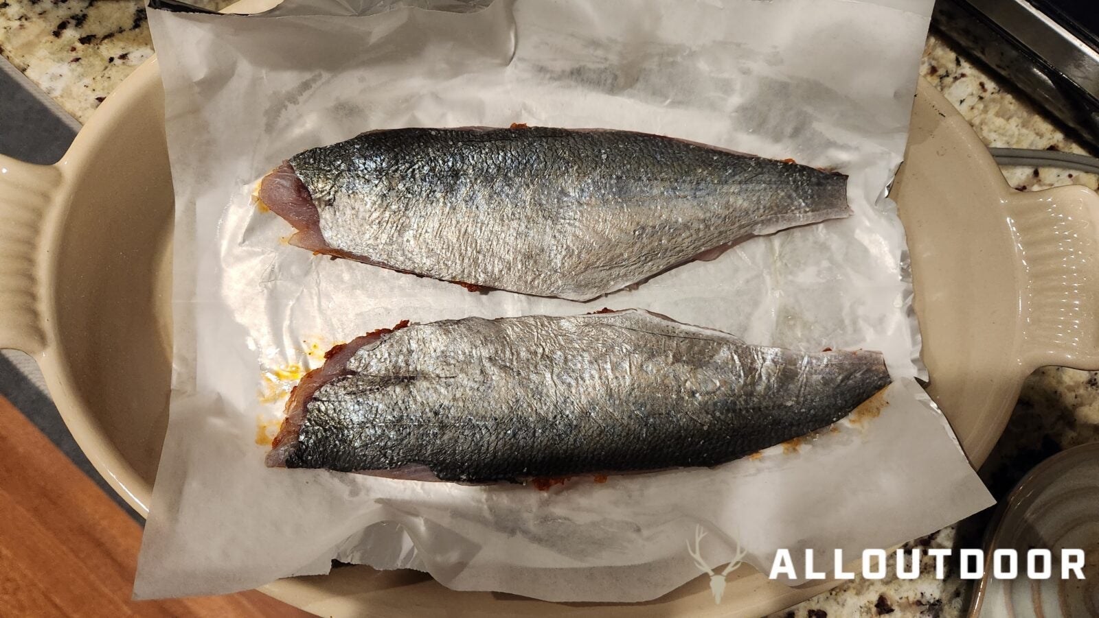 Cook your Catch - Baked Garlic & Paprika Bluefish