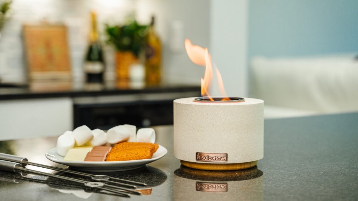 Play With Fire Indoors! Solo Stove's Cinder Indoor Fire Feature