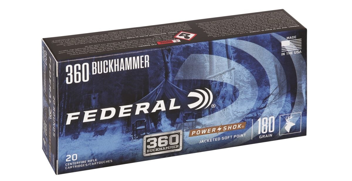 Federal Ammunition Announces NEW Power-Shok 360 Buckhammer