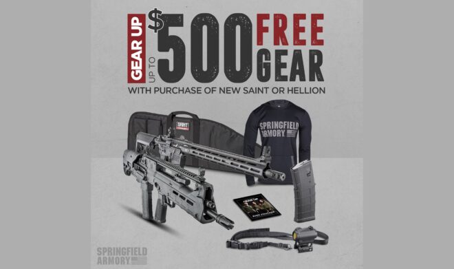 Buy SAINT/Hellion = $500 FREE Gear: Springfield Armory Gear Up 2023