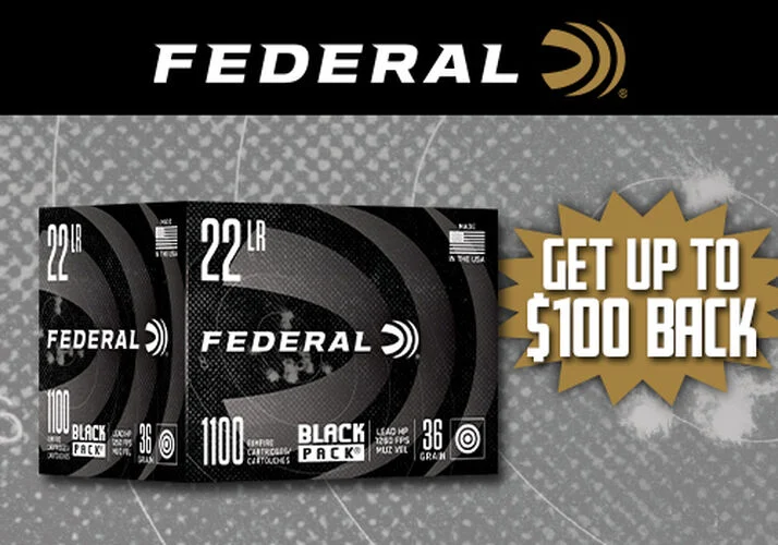 Federal Ammunition Unveils Black Pack Bucks Rebate for Black Friday