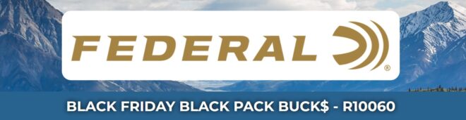 Federal Ammunition Unveils Black Pack Bucks Rebate for Black Friday