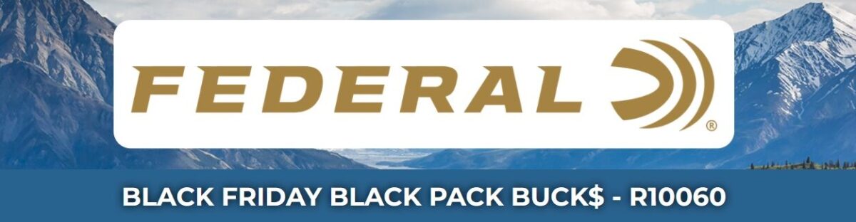 NextImg:Federal Ammunition Unveils Black Pack Bucks Rebate for Black Friday