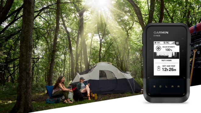 Garmin eTrex Solar is their 1st Ever Solar Charging Handheld GPS Device