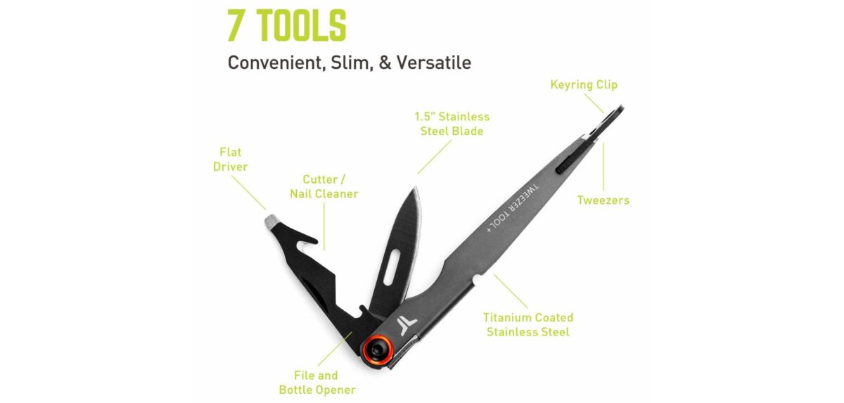 True Tools & Blades Debuts New Tweezer Tool+ Keychain 7-in-1 Multi-Tool