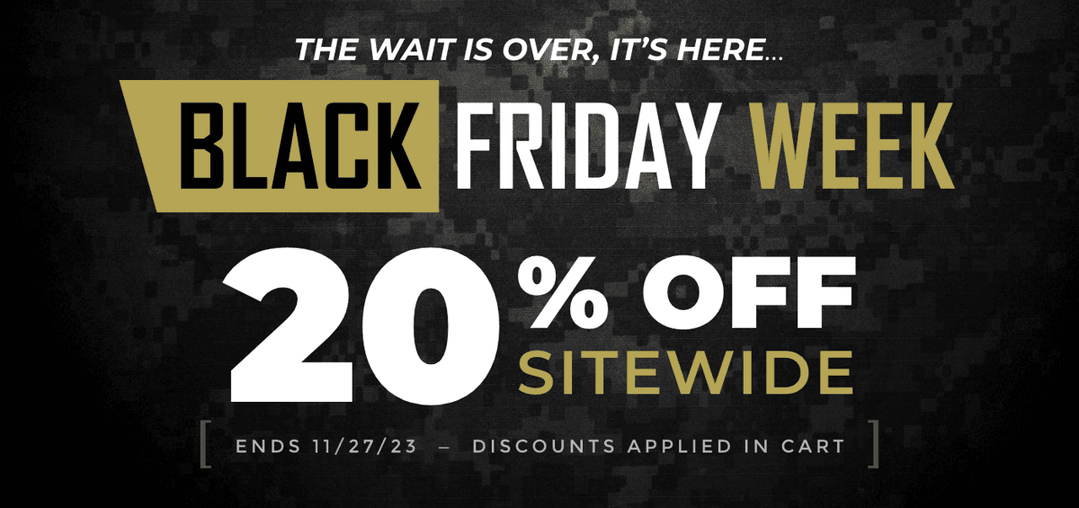 Springfield Armory Black Friday 2023 Starts Now! 20% Off Sitewide