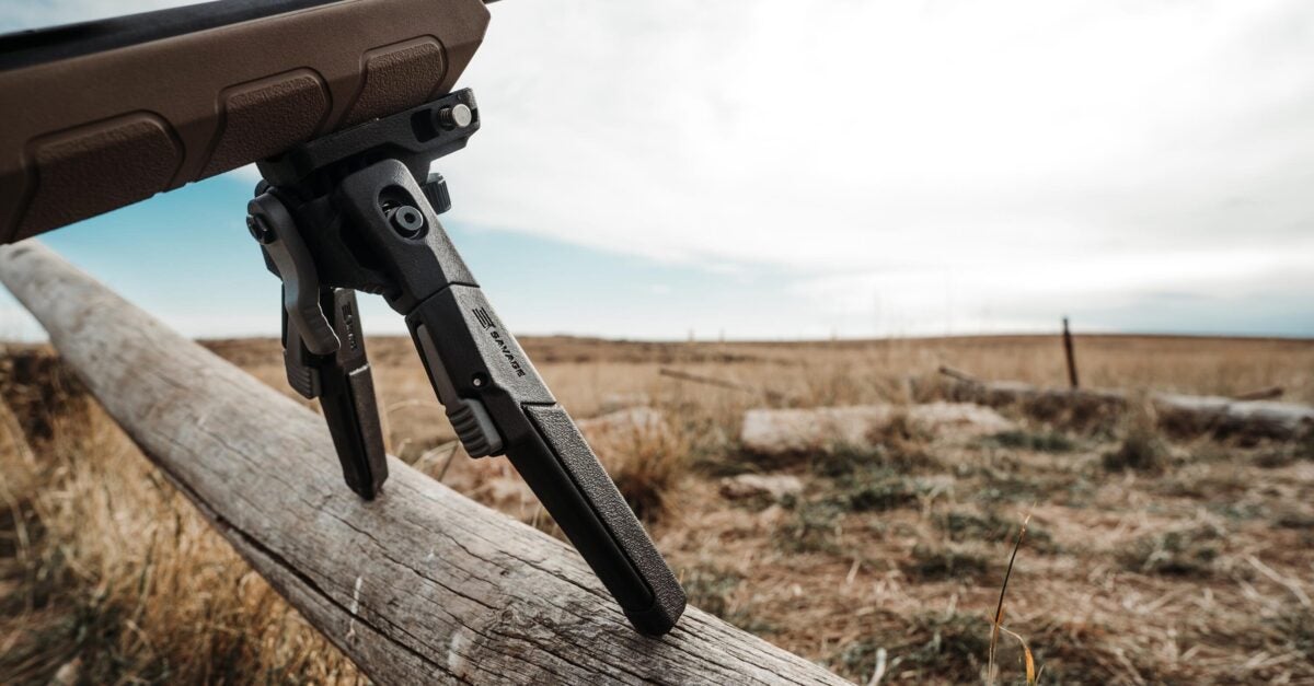 NEW Savage Arms Bipod Offerings - Sling Swivel & M-LOK Compatible