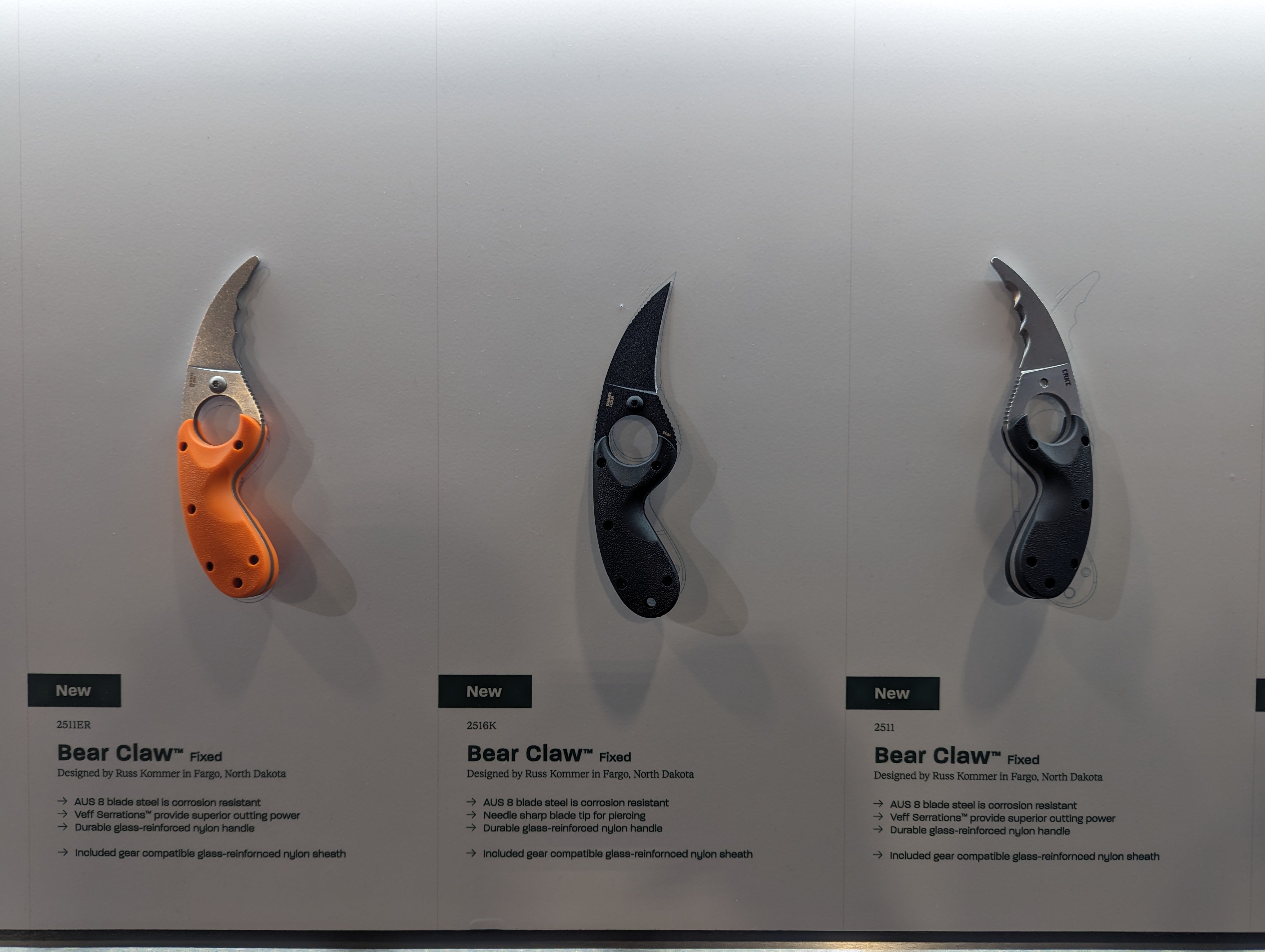 [SHOT 2024] CRKT Releases New Bear Claw Fixed Blade Knife - AllOutdoor.com